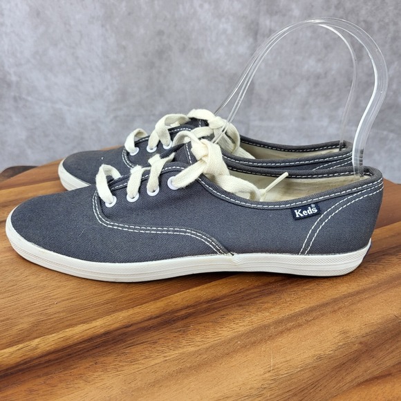 Keds Sneakers Womens 6 Champion Blue Canvas Low Top Casual Shoes WF34200M - Picture 7 of 13